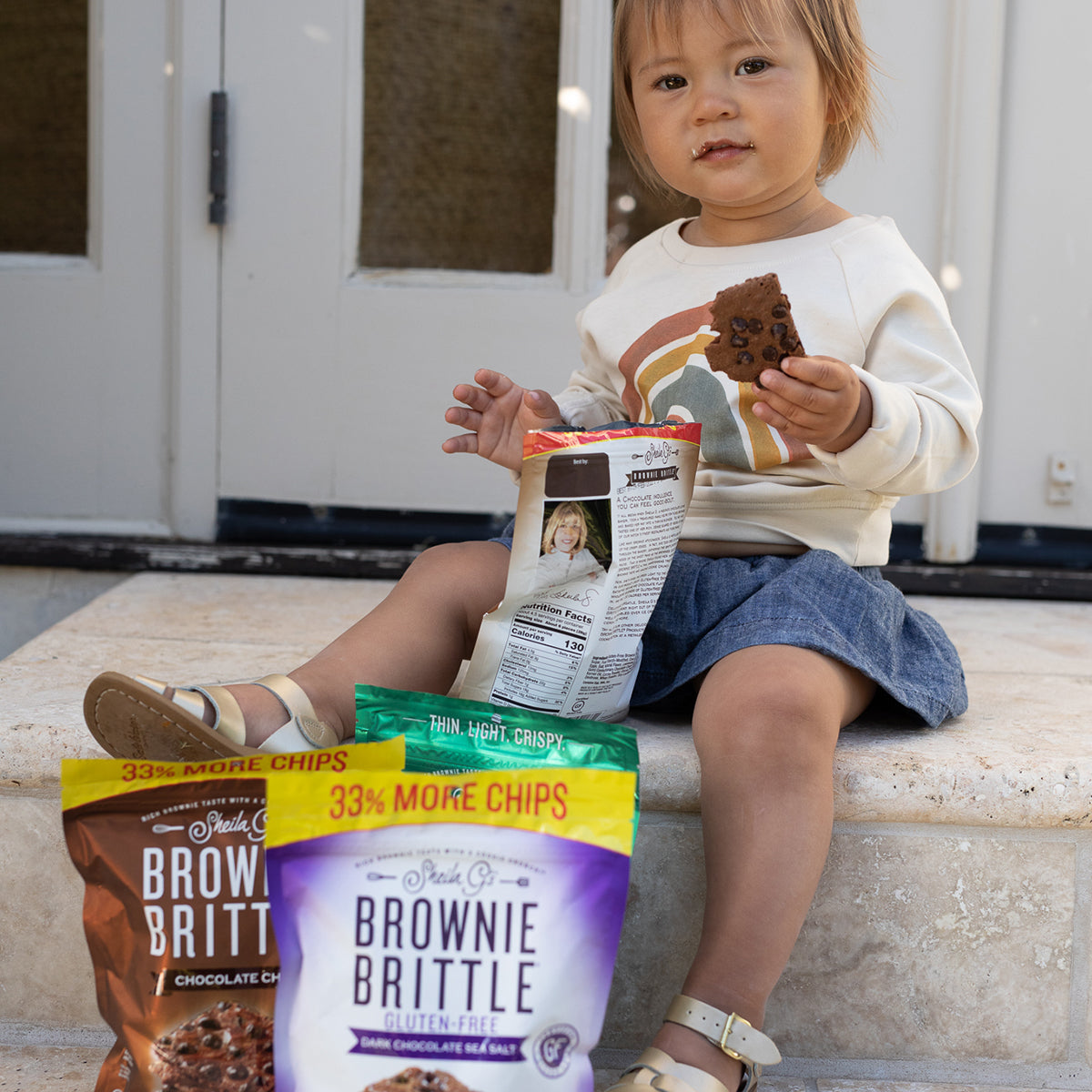 M&M'S Minis Blondie Brownie Brittle - 4oz Pouch – Sanders Candy