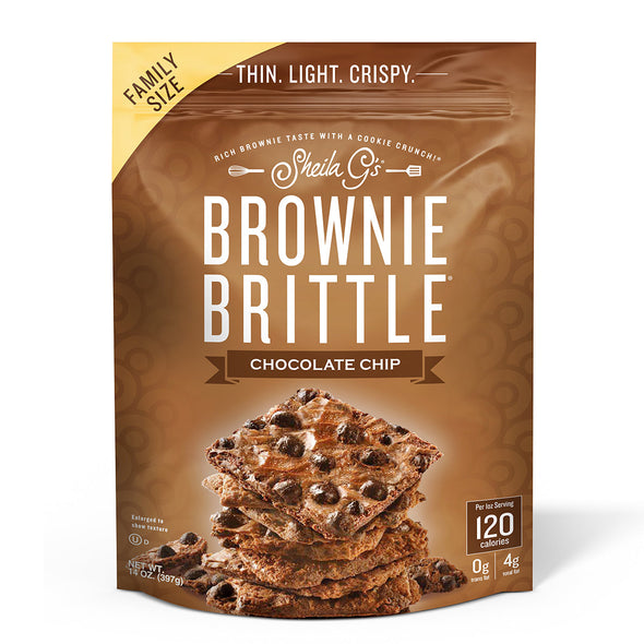 Chocolate Chip Brownie Brittle - 14oz Pouch