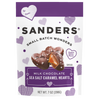 Milk Chocolate Sea Salt Caramel Hearts 7 oz. package front- product carousel image