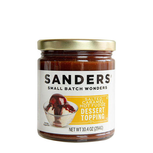 Salted Caramel Hot Fudge Dessert Topping