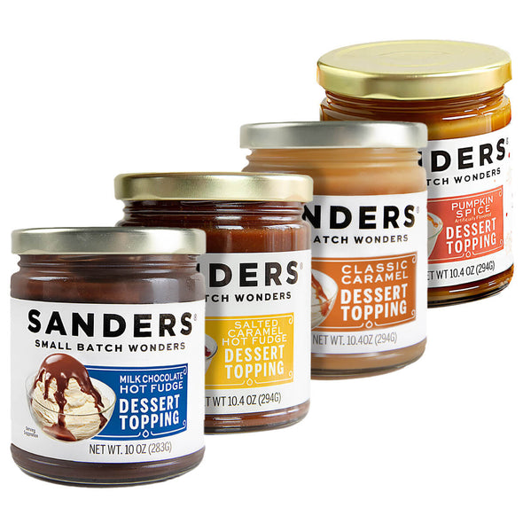 Sanders Topping Variety 4-Pack