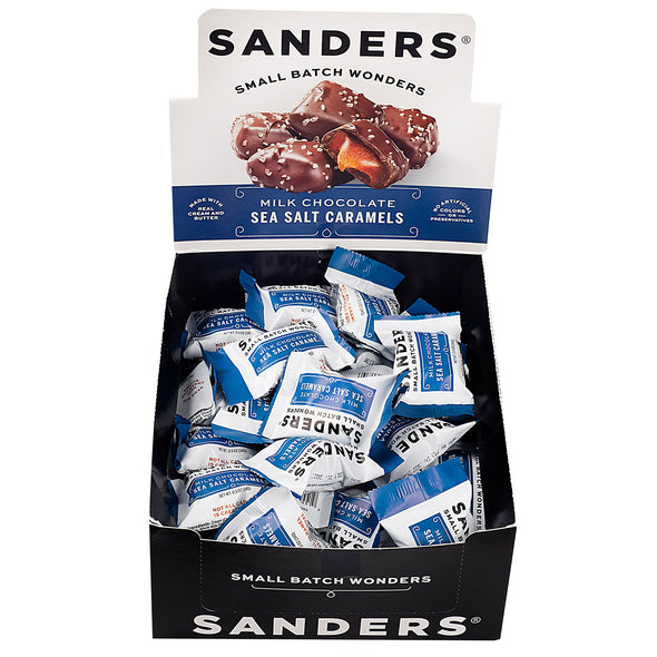 Individually Wrapped Milk Chocolate Sea Salt Caramels 48 ct.