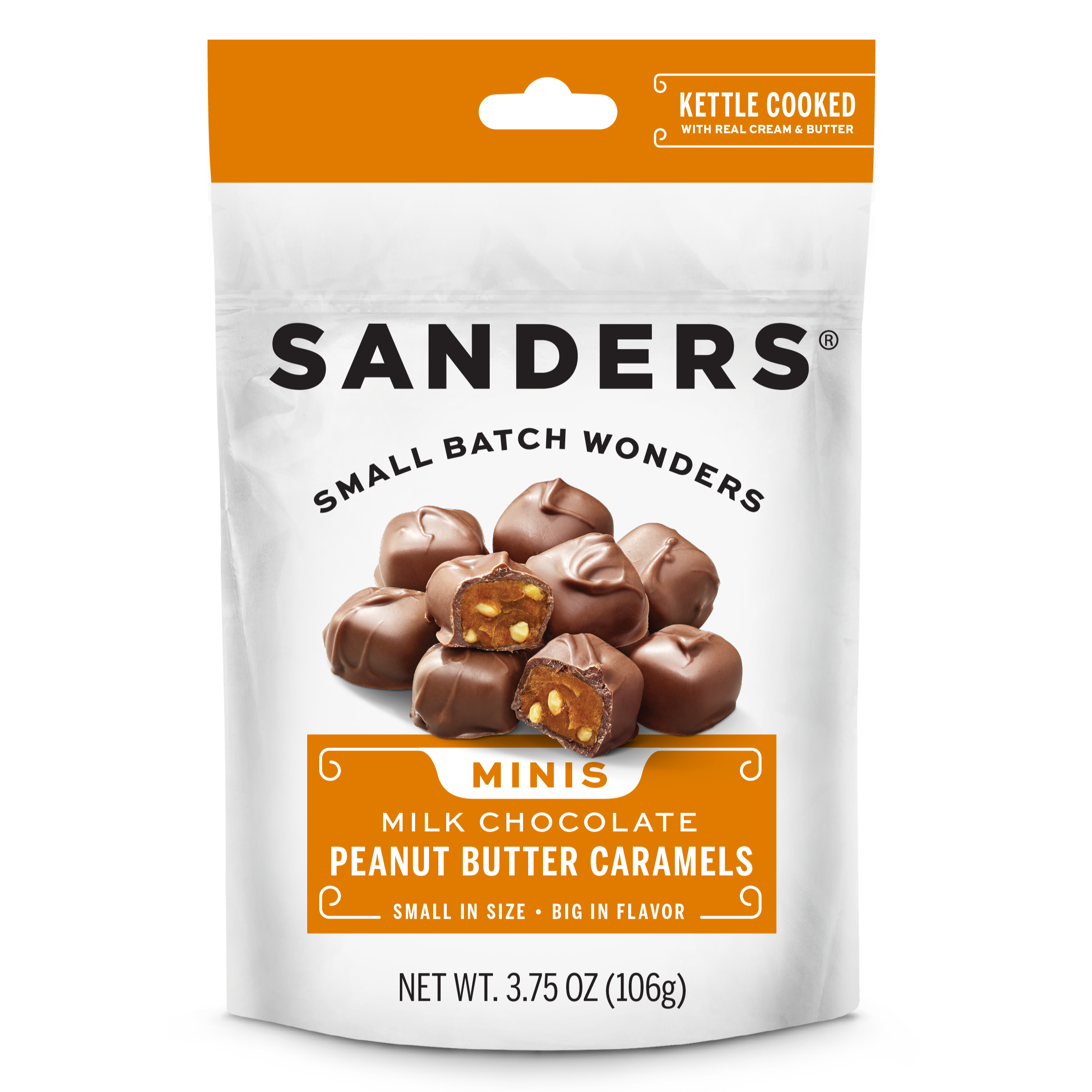 Milk Chocolate Peanut Butter Block 8 oz. – Sanders Candy